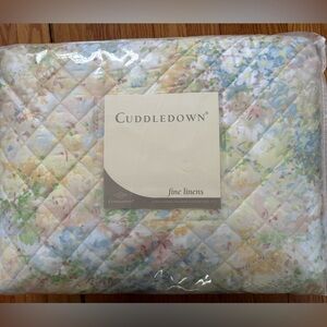 Cuddledown Pastel Floral Twin Quilt